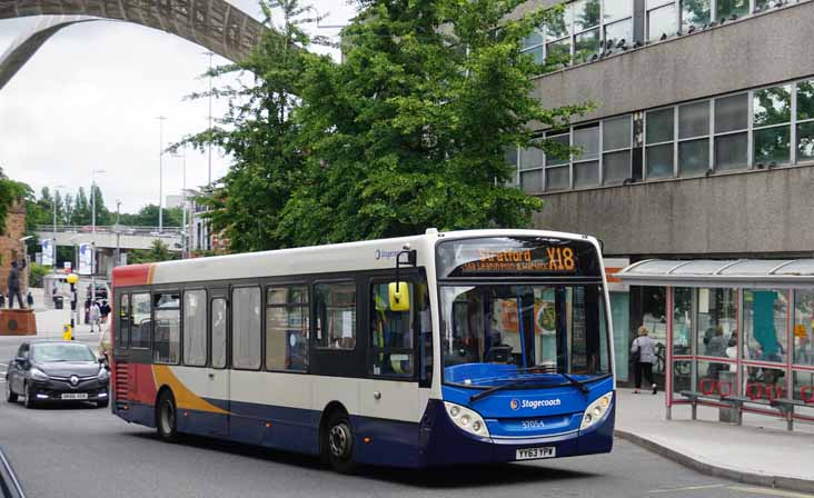 Stagecoach Midlands Alexander Dennis Enviro200 37054 